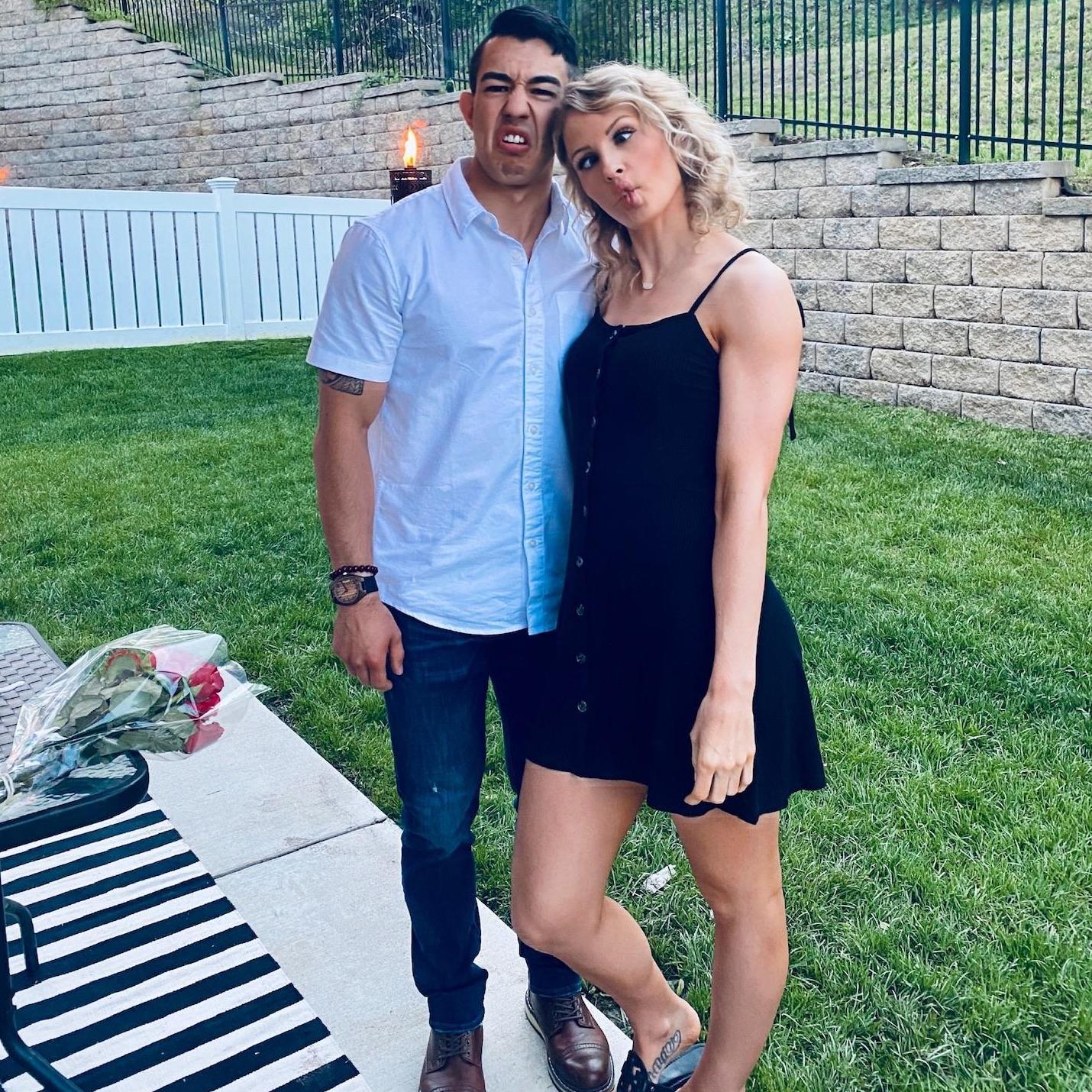 That one time the amazing Cluley family hosted us a backyard dinner date during the 2020 pandemic