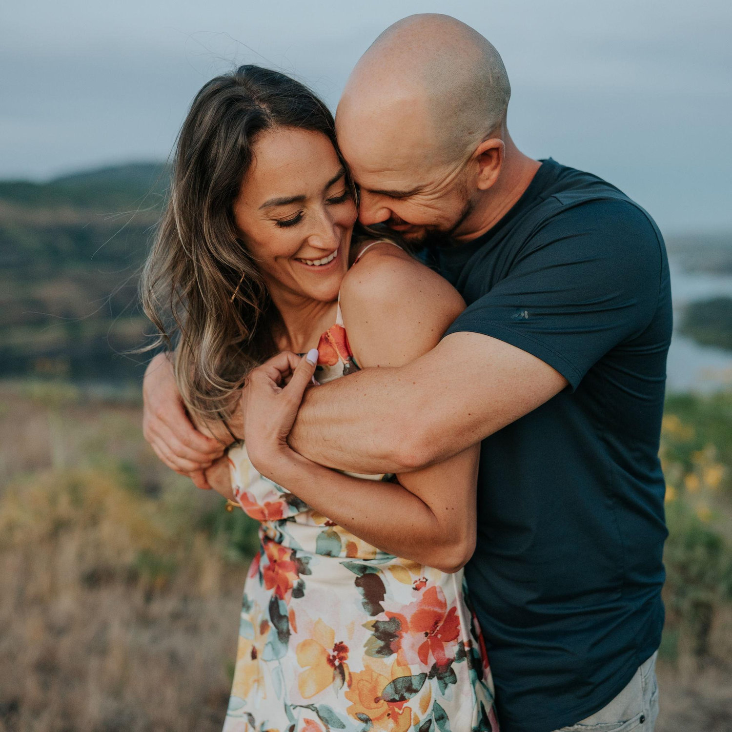 A real engagement photo shoot!