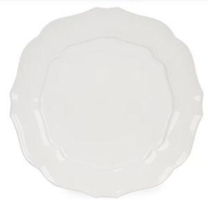 Richmond Scallop Platter, White