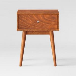 24" Amherst Mid Century Modern Side Table Brown - Project 62™