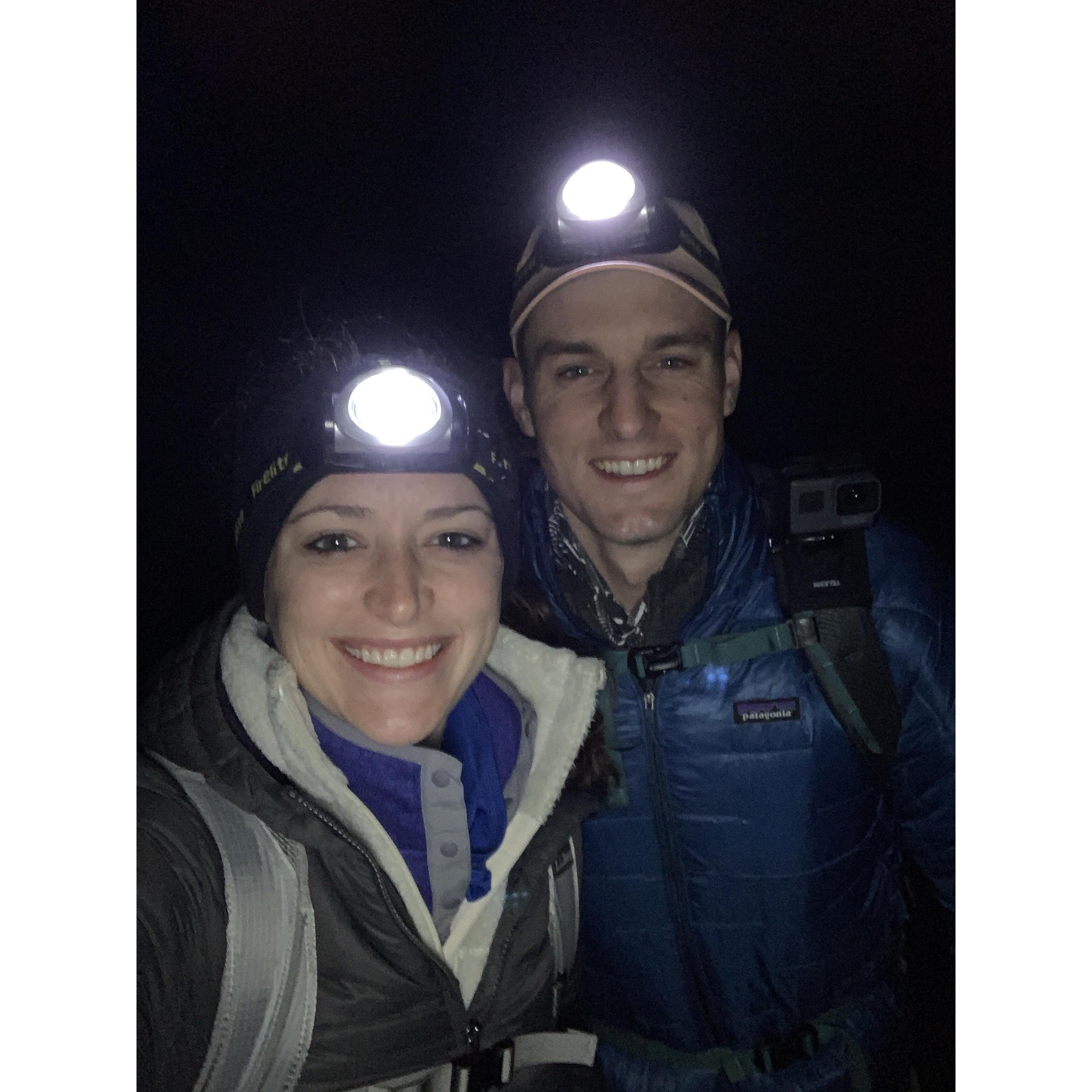 Sunrise hike.... with a summit surprise! 9.20.20