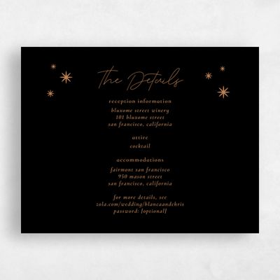 Black Wedding Enclosure - Splendor