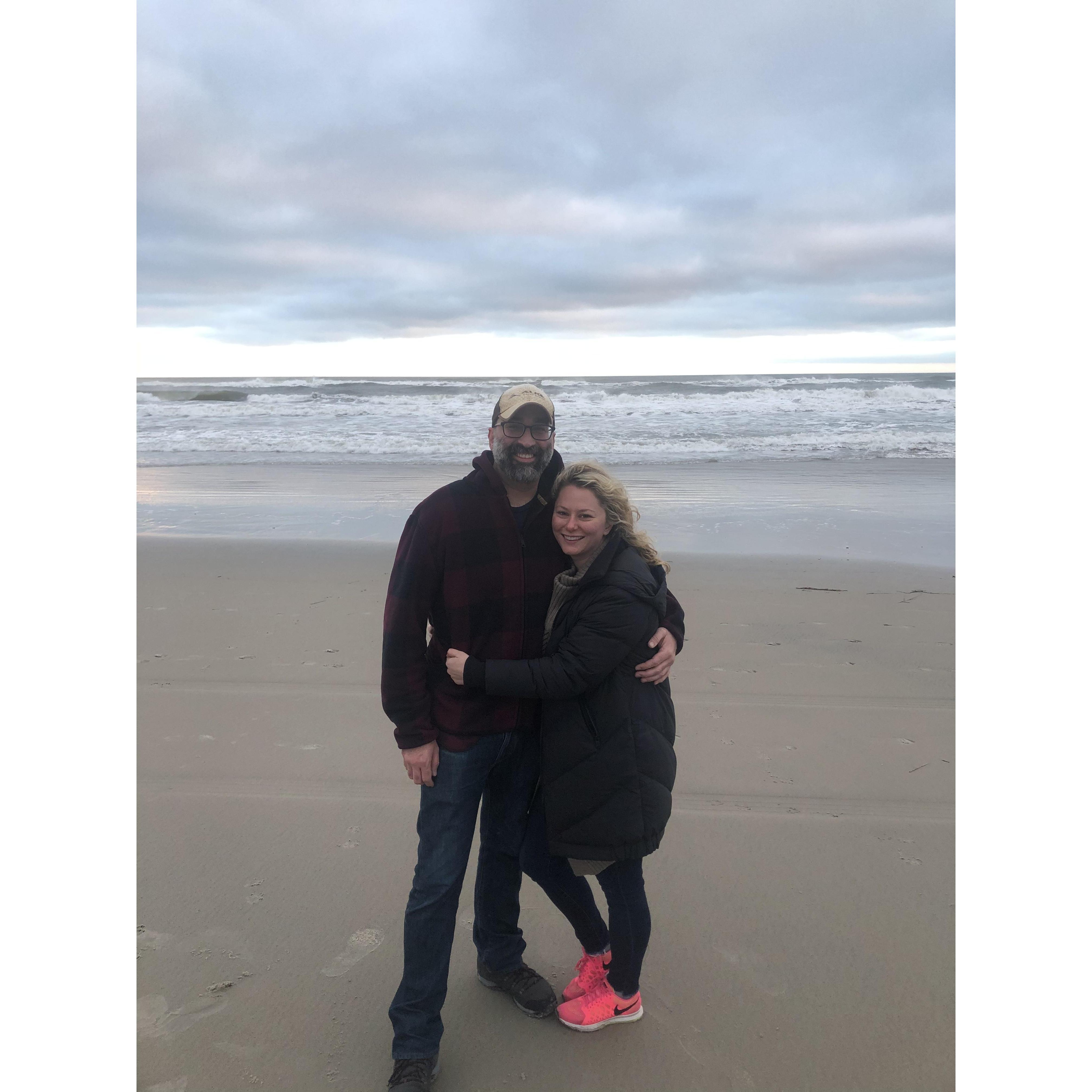 Ocean City Winter Beach
