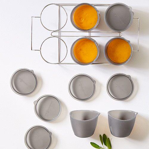 6-Piece Freezer Bowl Set & Rack