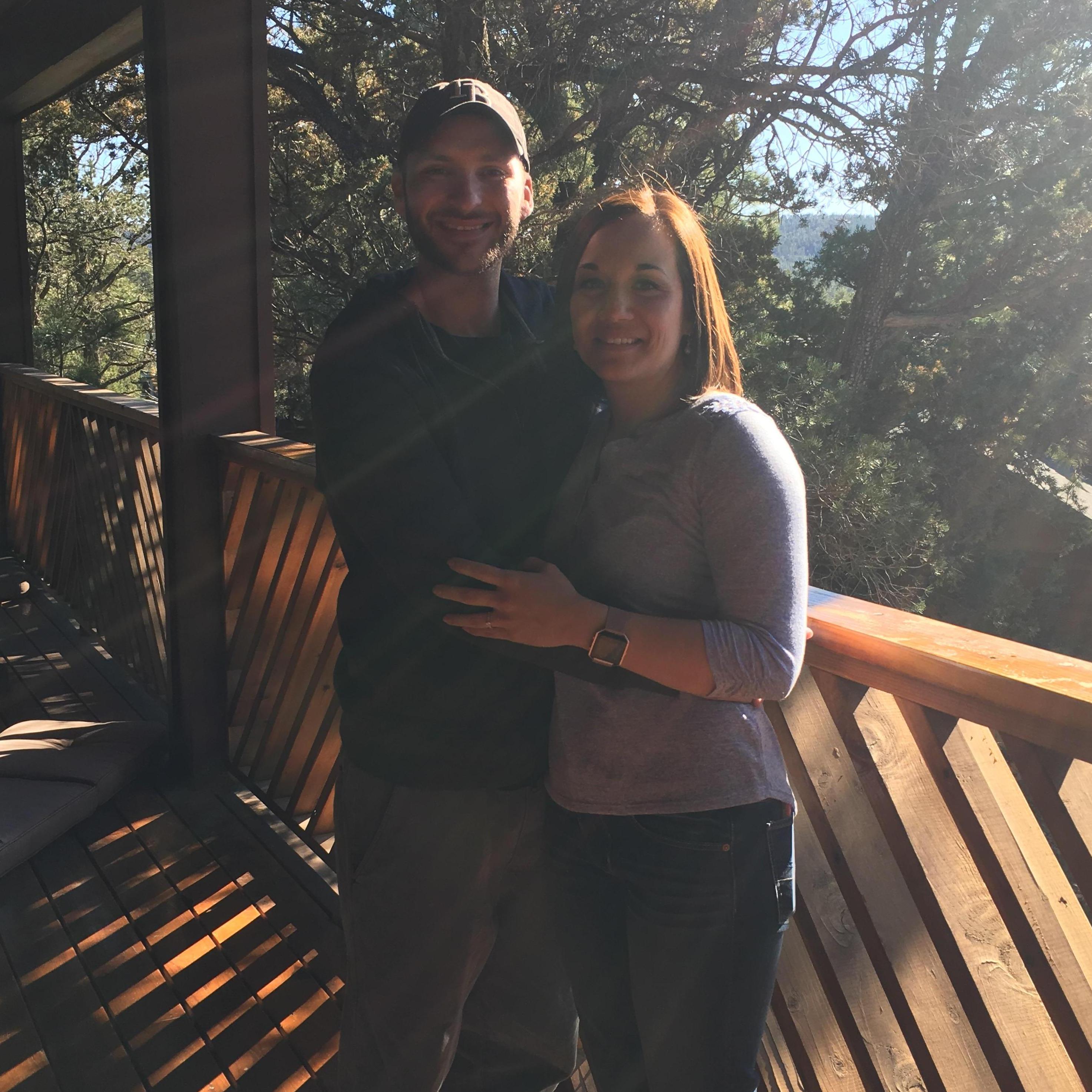 Our first official "engagement" pic!