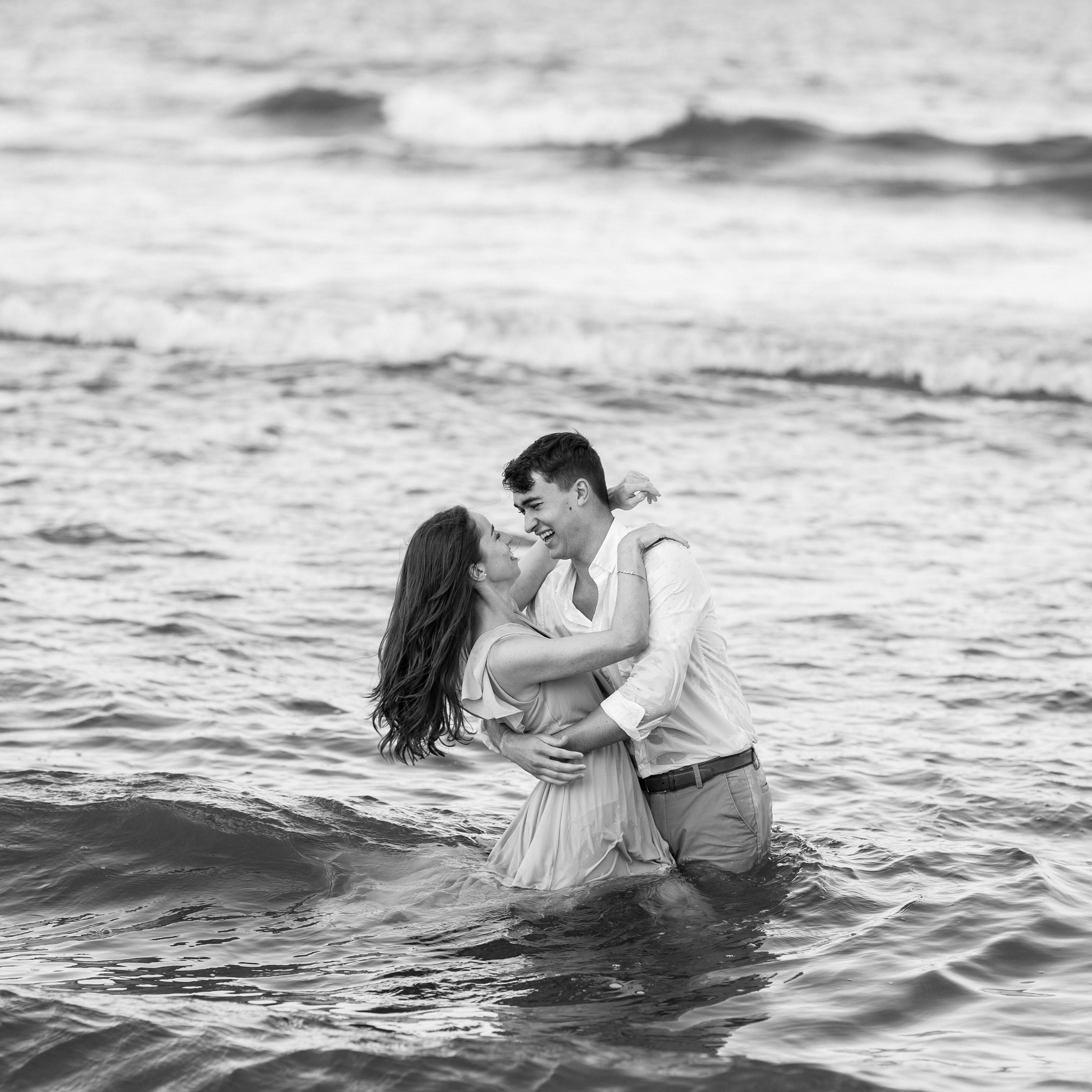 Real Little Mermaid and Prince Eric vibes.