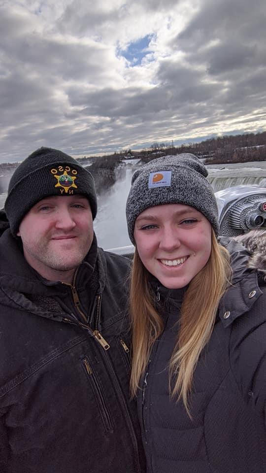 Petes first time at Niagara Falls