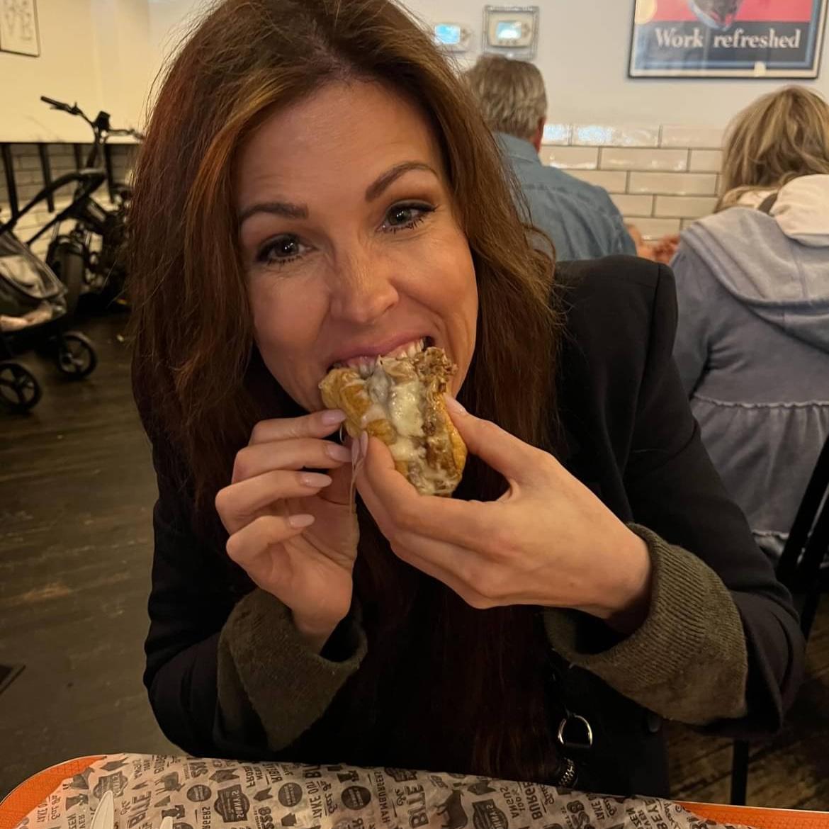 Rebecca’s first Philly Cheesesteak