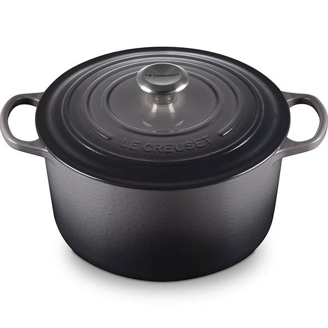 Le Creuset Enameled Cast Iron Signature Deep Round Oven, 6.5 qt., Oyster