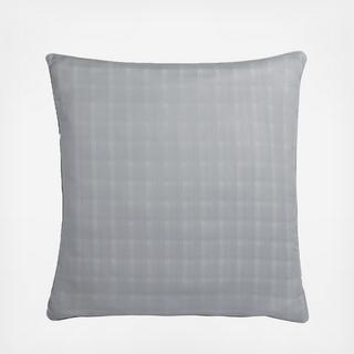 Glacier Bay Dobby Plaid Euro Sham