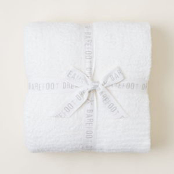 Barefoot Dreams® CozyChic® Throw, Cream, 54"x72"
