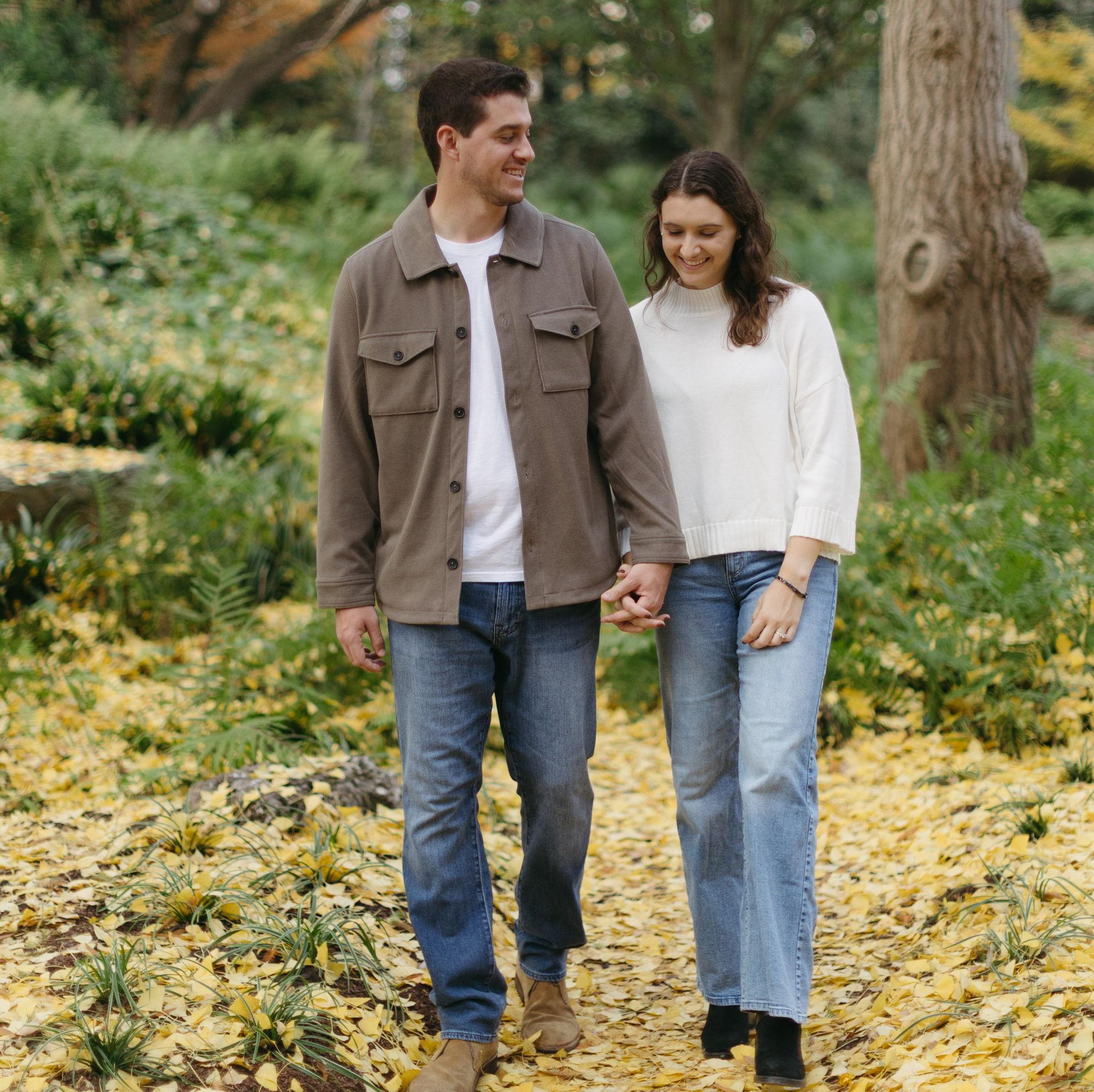 November 2025 - our engagement shoot at Duke Gardens!