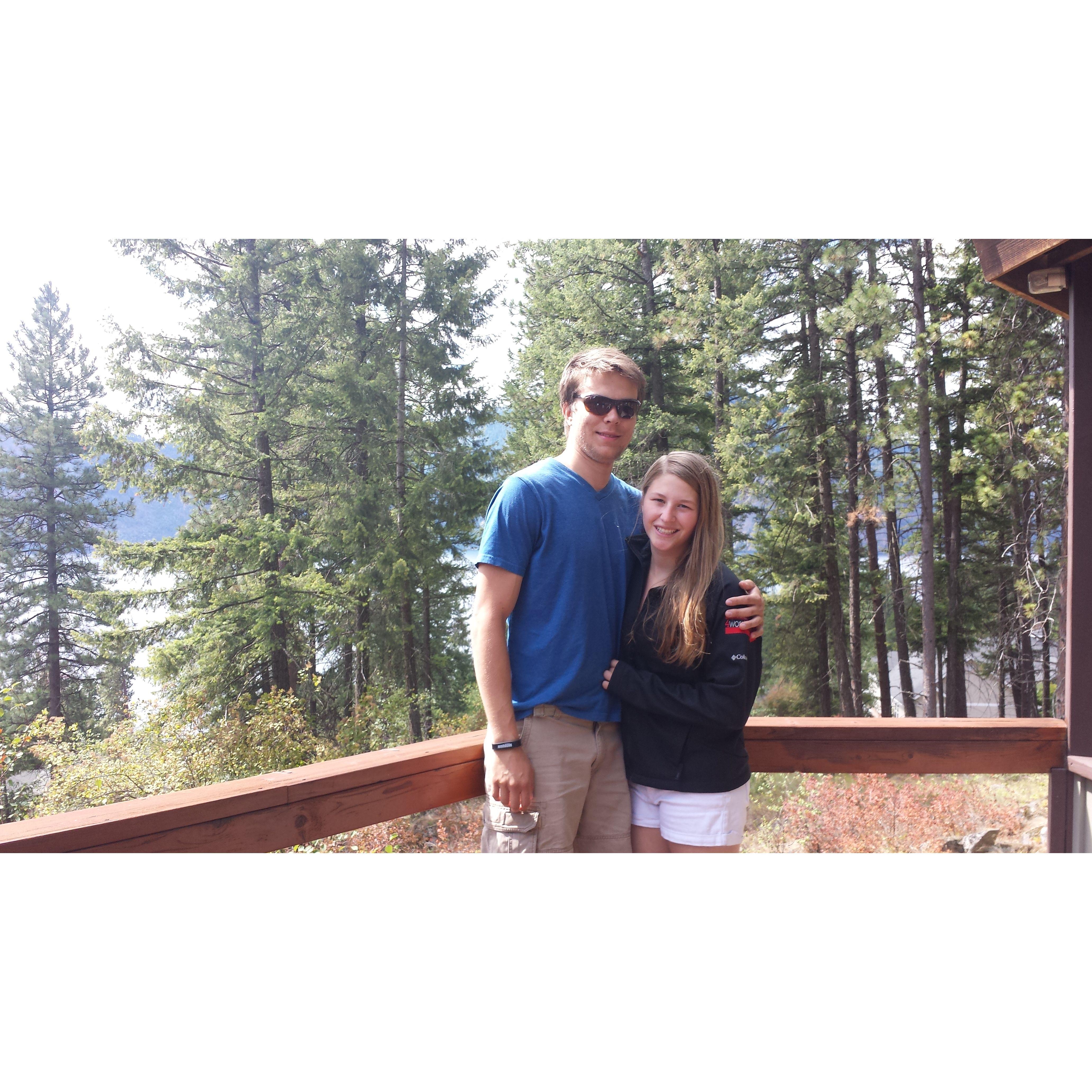 First trip to Idaho together 2015