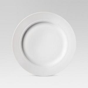 Beaded Porcelain Dinner Plate 10.78 " 0 - Set of 4 - Threshold™