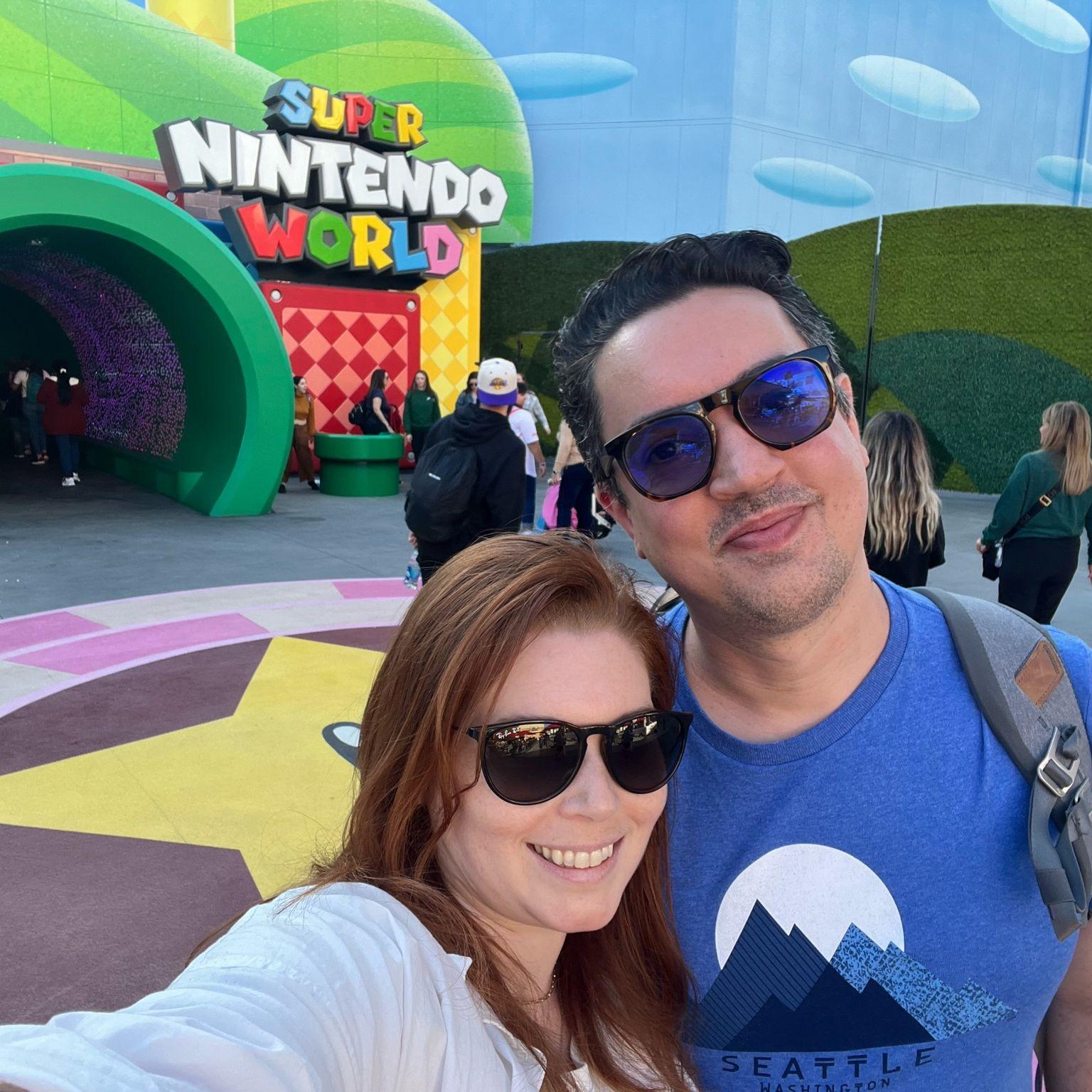 Our first trip together to Universal Studios