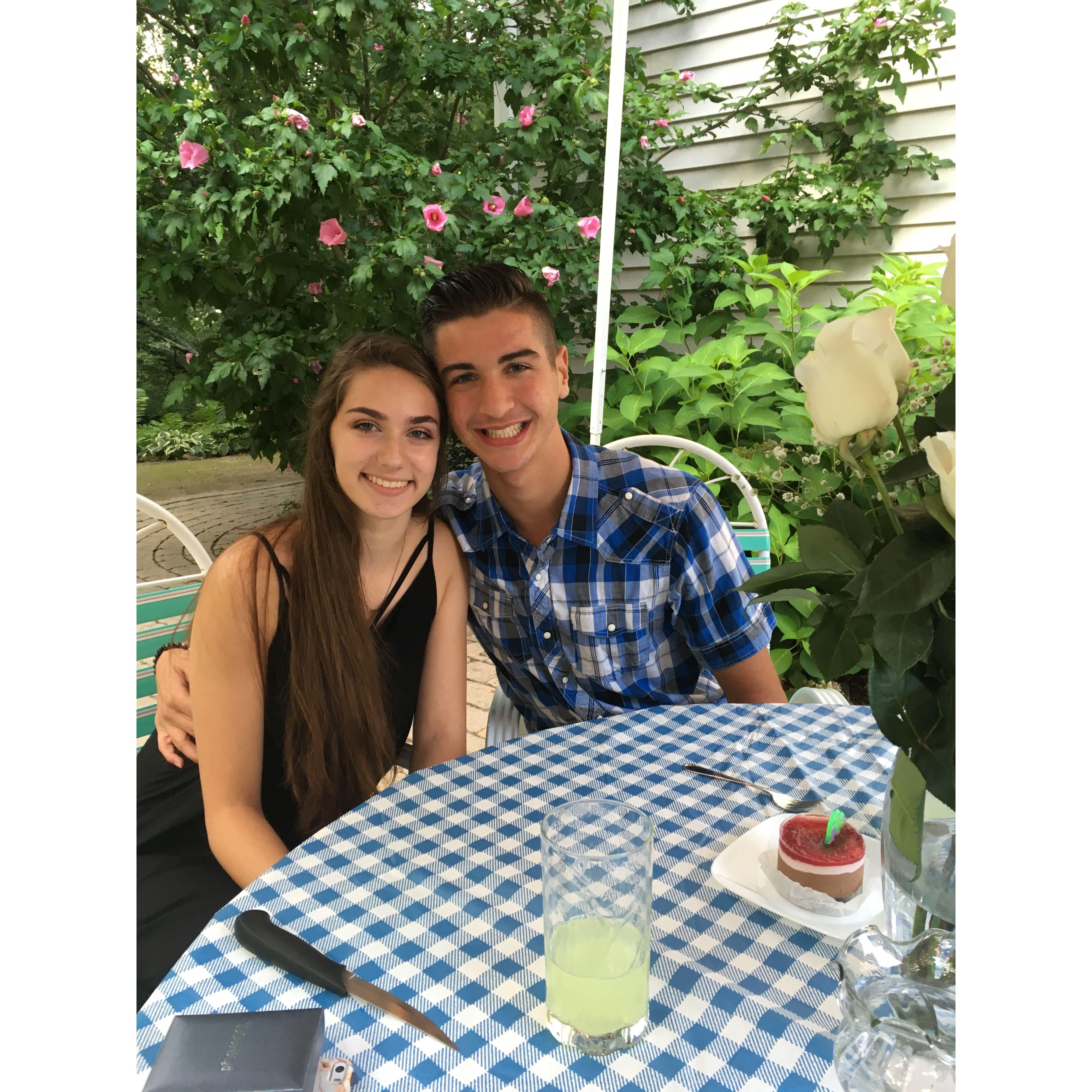 One month together