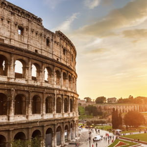 Sunset Drinks Overlooking Rome