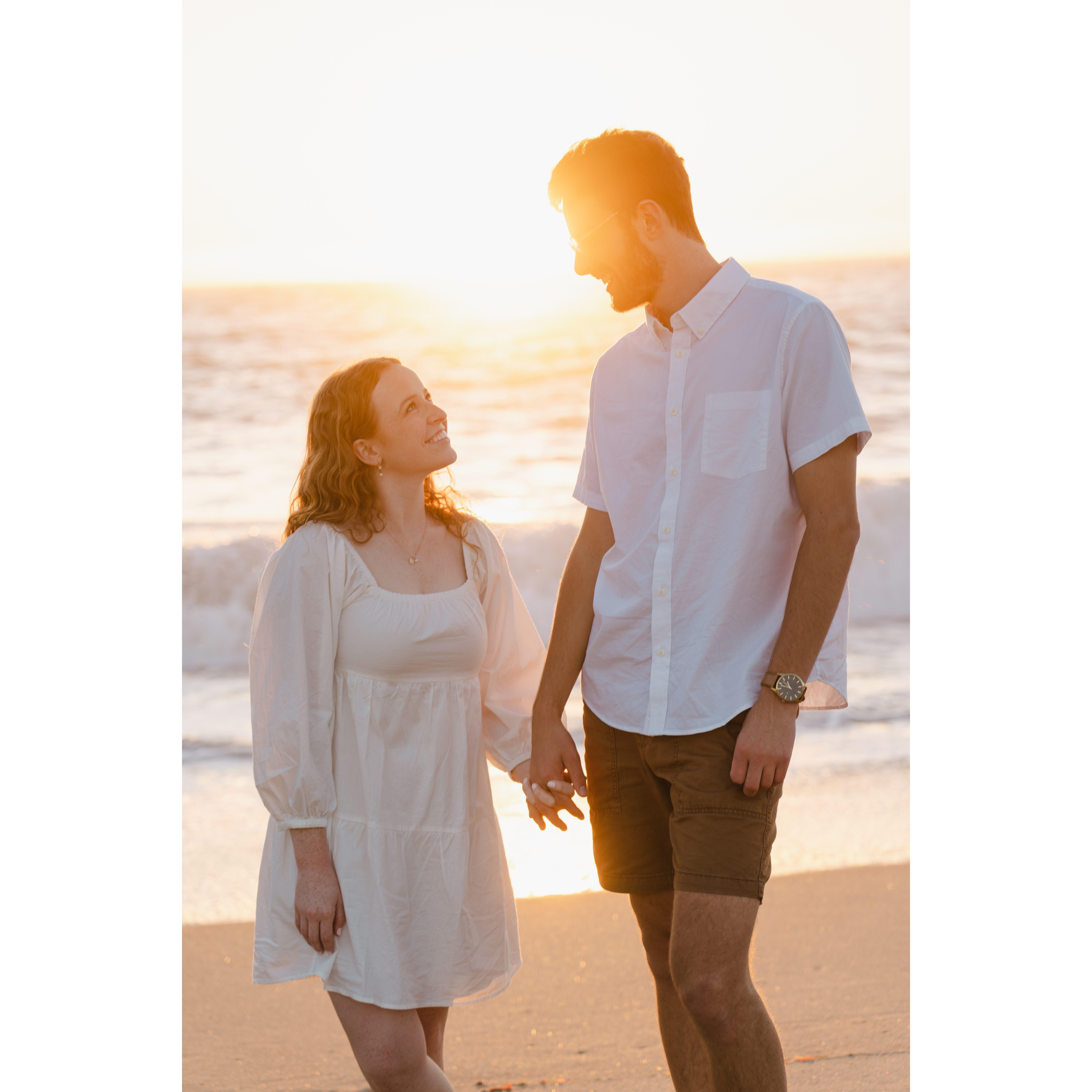 Our engagement photos- Sept. 3, 2022- Taken by Nick Hesler- Davenport, CA