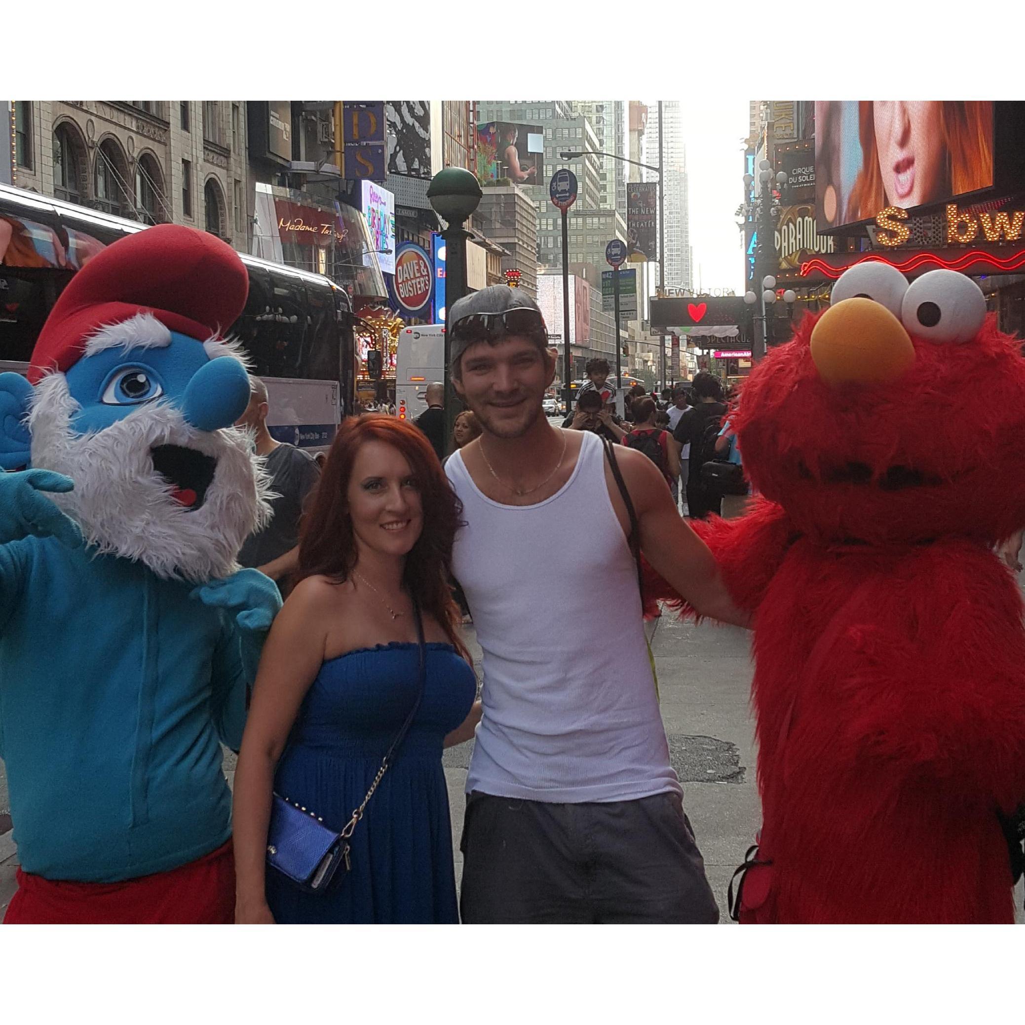 My birthday in NYC