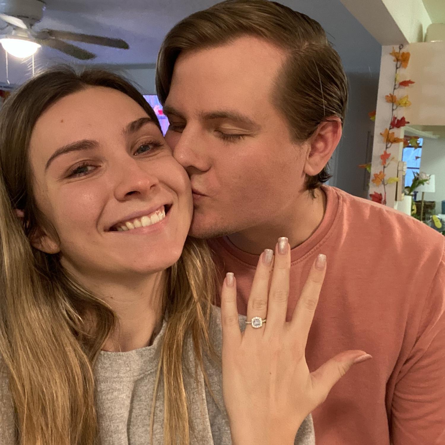WE’RE ENGAGED!!! Just got done sobbing my eyes out because my BESTfriend asked me to spend the rest of my life with him!!!