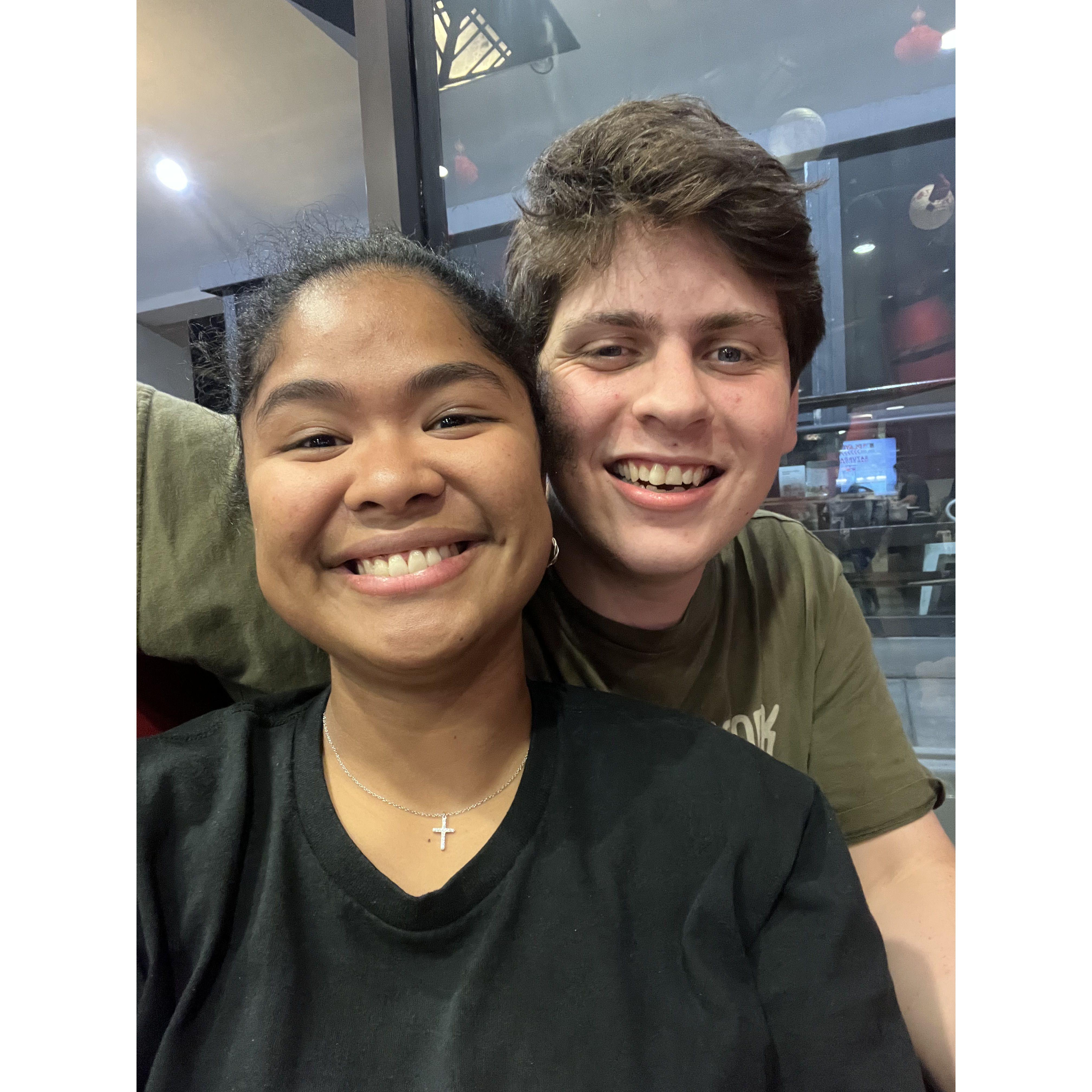 (July 19, 2024):  Conlan got a haircut! We would stay faithful to dates every week, without fail. There's something so fun about just going out with your best friend.