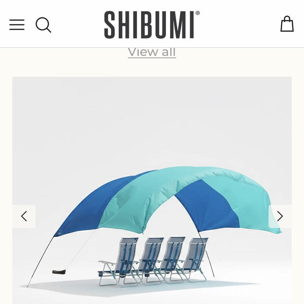 Shibumi Shade - The Original Wind Powered® Beach Shade