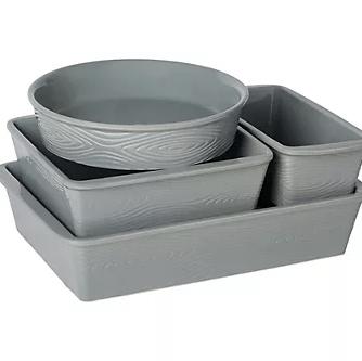 Temp-tations Woodland 5-Piece Nestable Bakeware Set