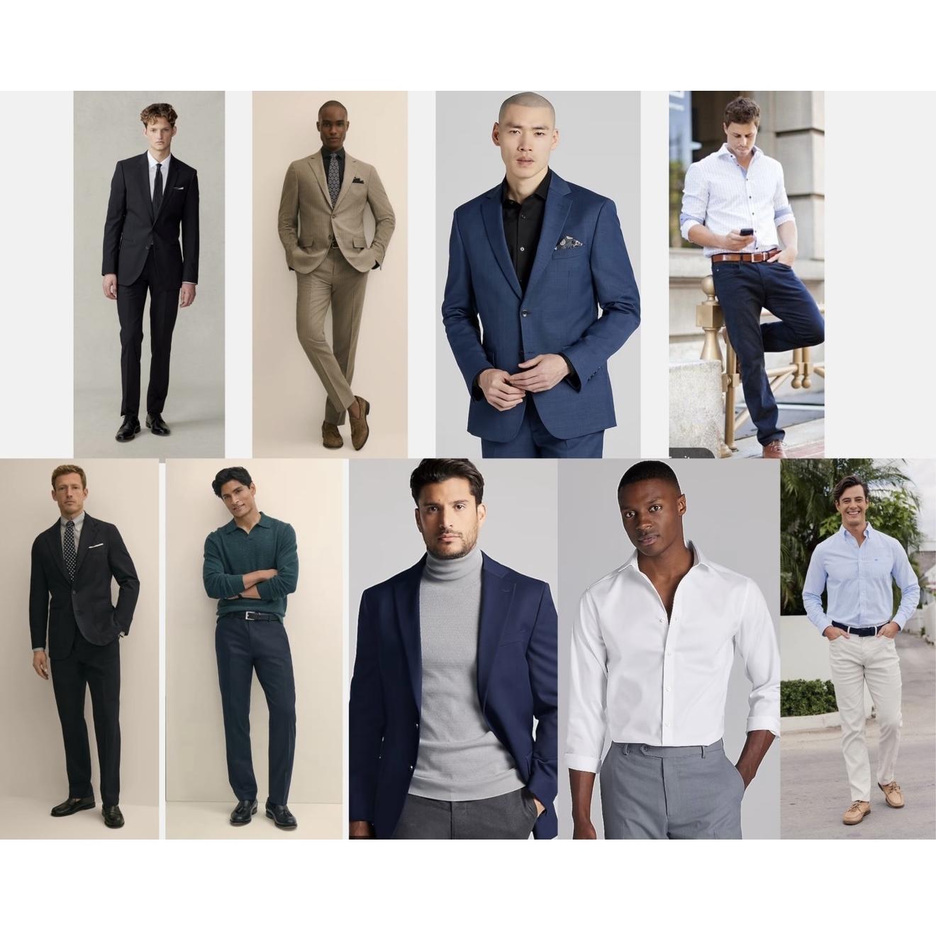 Recommended Attire for Gentlemen!