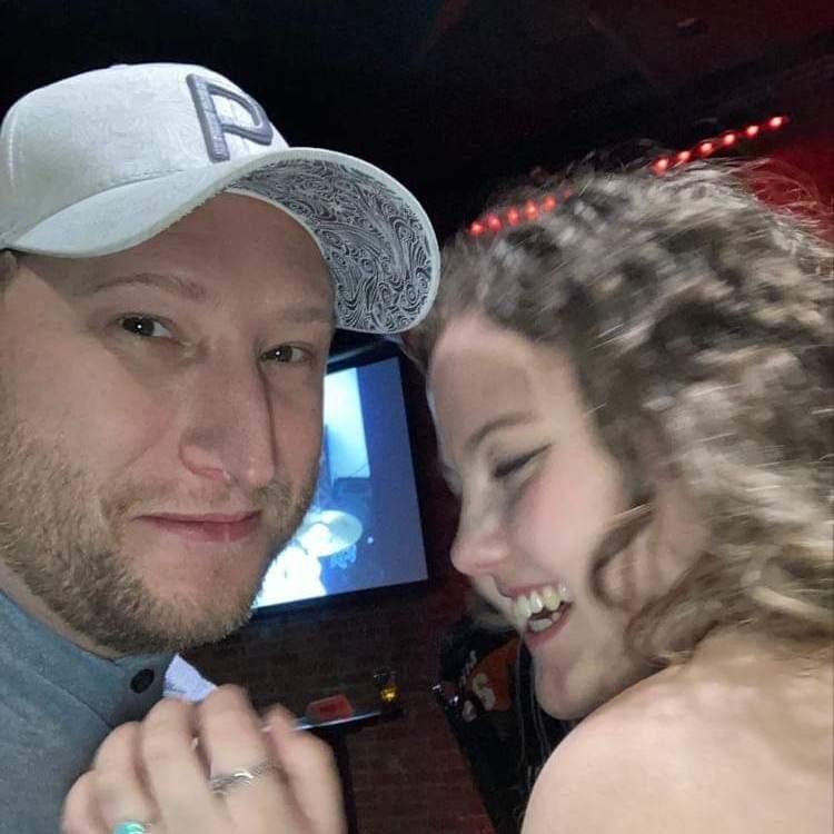 Our 1st trip together was to Las Vegas for Amanda's 24th birthday! This was at the iconic Comedy Cellar moments before getting roasted.