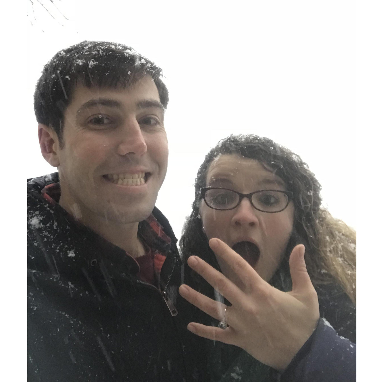 Right after he asked me!
