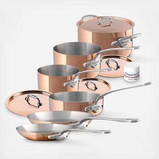 M'150S Copper 10-Piece Cookware Set