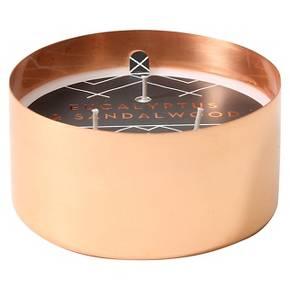 Scented Container Candle Eucalyptus & Sandalwood Copper