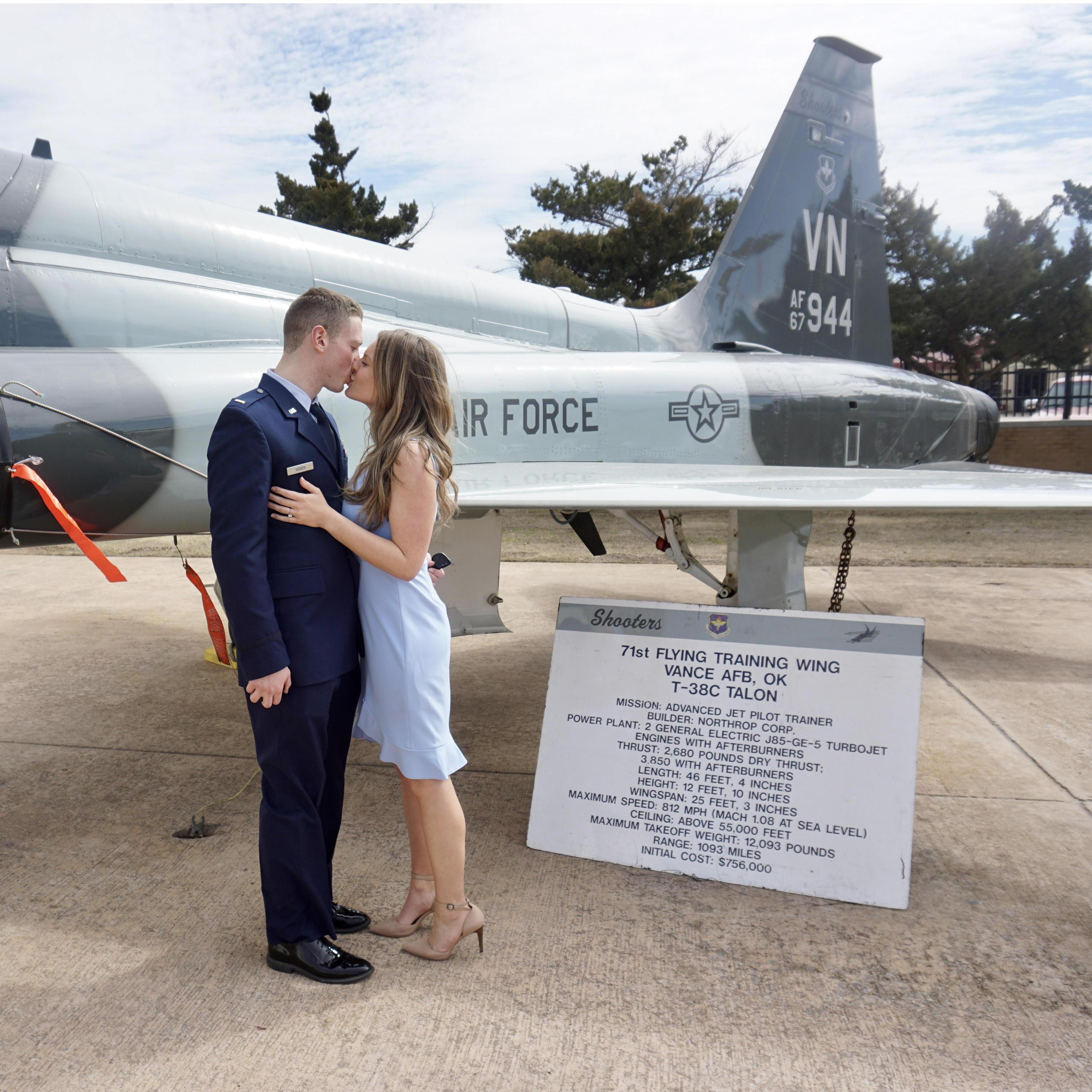Dylan has his wings and will be going on to fly the F-16! March 26, 2021