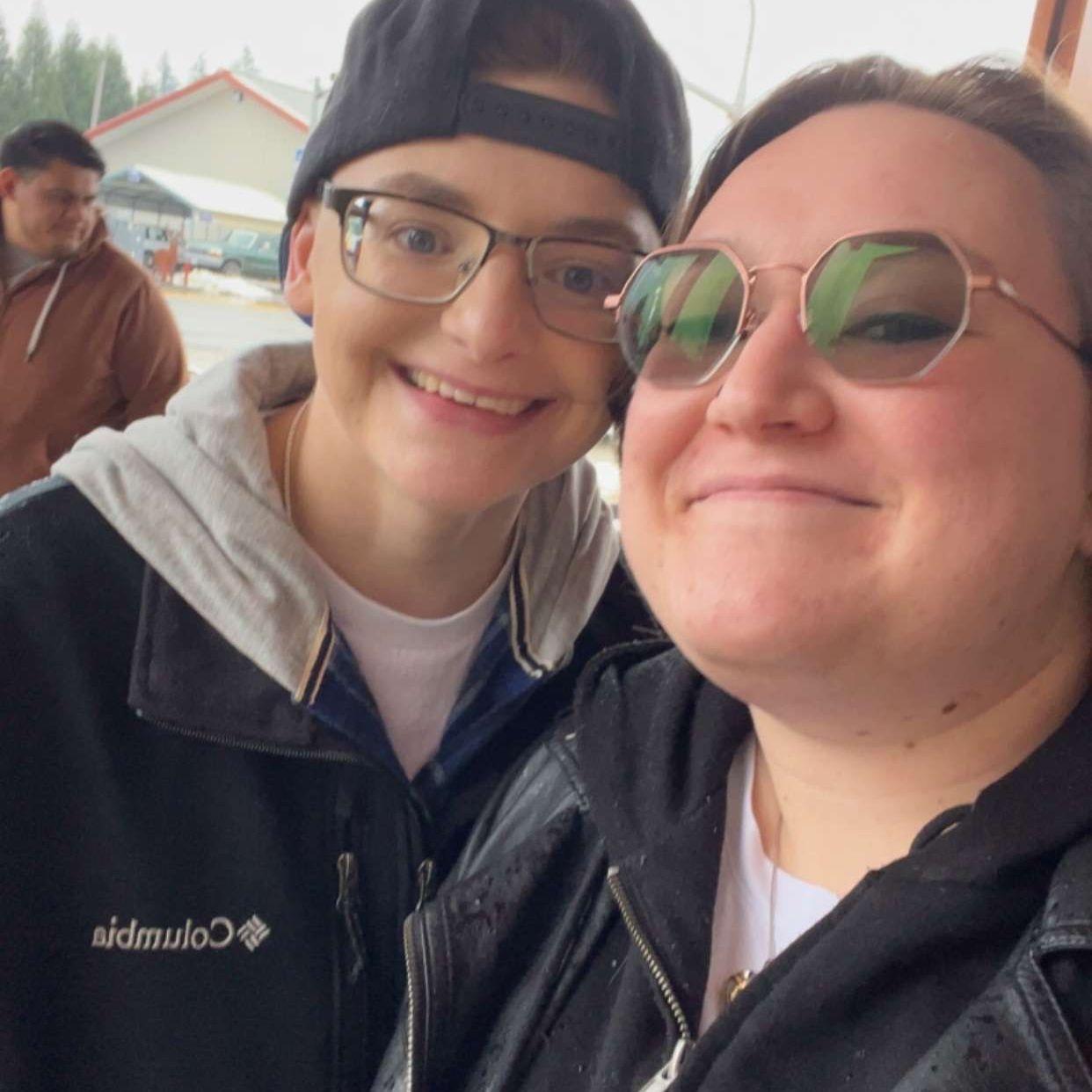 Our first trip together to Forks, Washington.