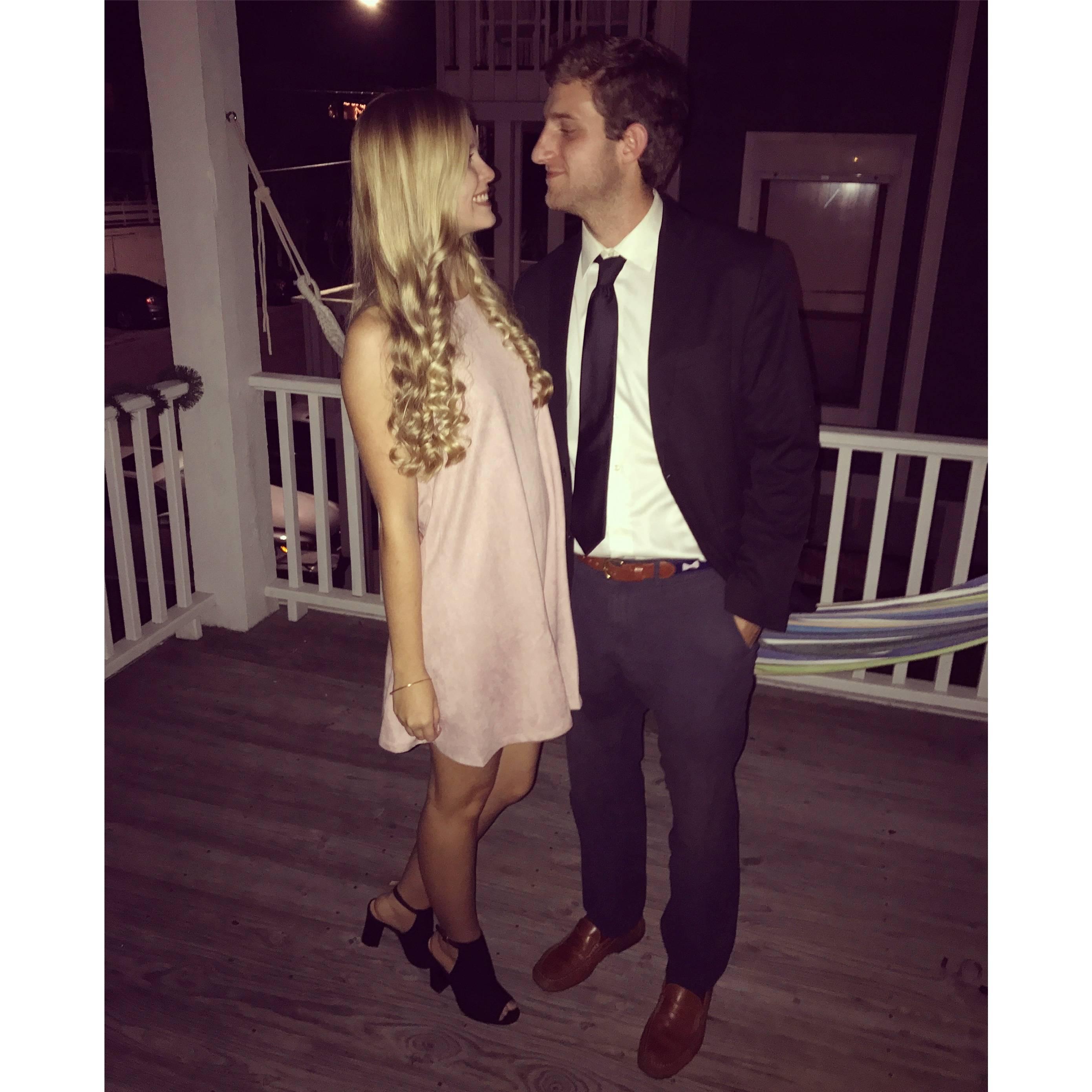 Delta Zeta formal, Wilmington, NC - Nov 2017