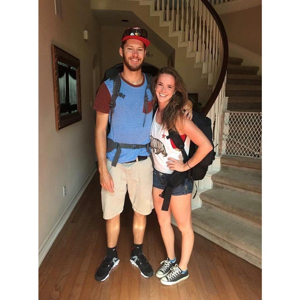 July 20th 2015 - The day we took off to Europe for 3 weeks!