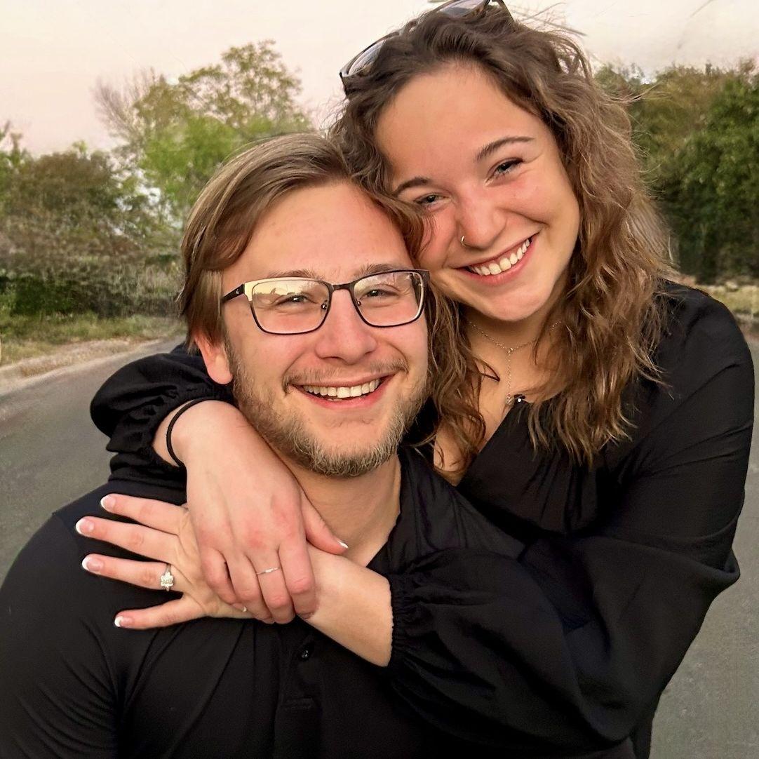 Taken right before our engagment party in November 2024