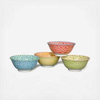 Lantern 4-Piece Bowl Set