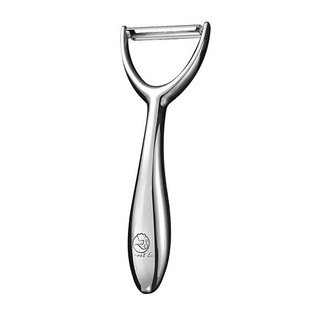 Gourmet Easy - Y Shaped Stainless-Steel Peeler Set with Ergonomic Non-Slip Handle & Sharp Blade, Strong, and Durable with 5 Years of Warranty
