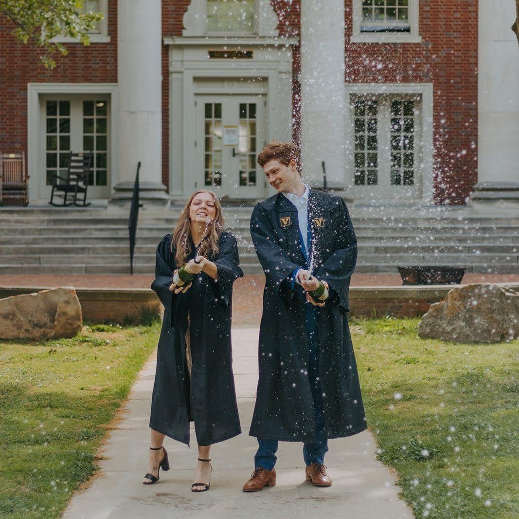 Our senior pictures taken in front of Memorial House by Remi's wonderful sister Jaime!