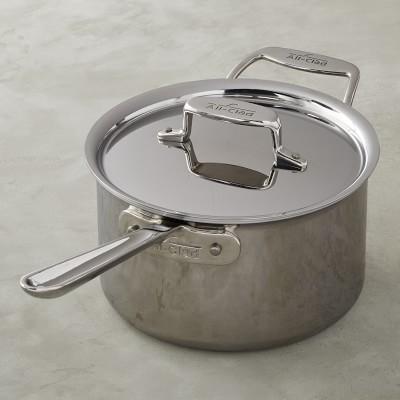 All-Clad d5 Stainless-Steel Saucepan, 4-Qt