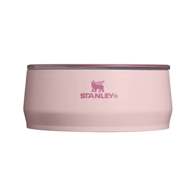 Stanley 3 Cup Stainless Steel Pet Bowl - Pink Dogwood Western