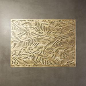 Chilewich ® drift brass placemat