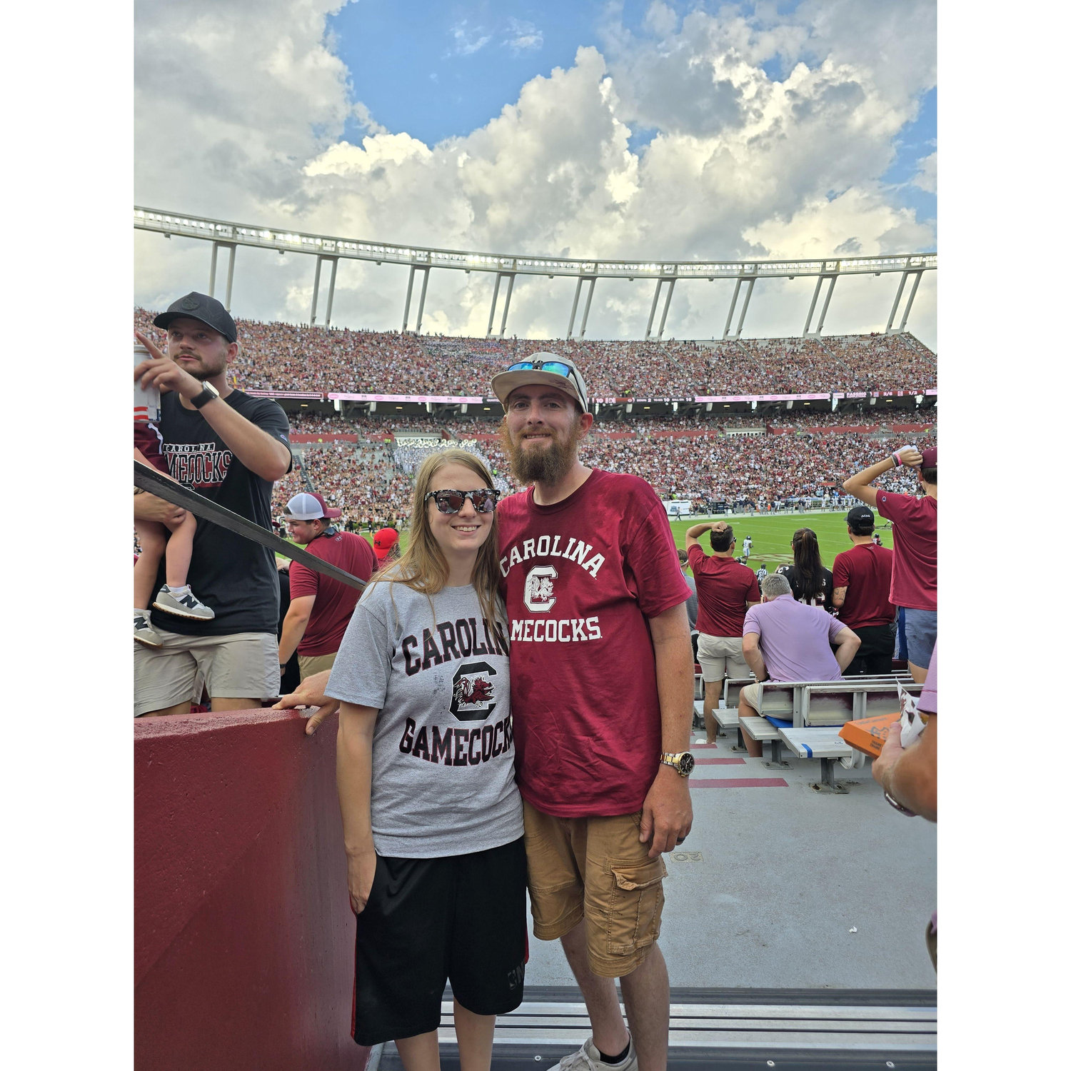 Nichole’s first tailgate and Carolina Gamecocks game