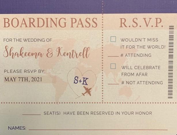 The Wedding Website of Shakeema Gabriel and Kentrell Daniels