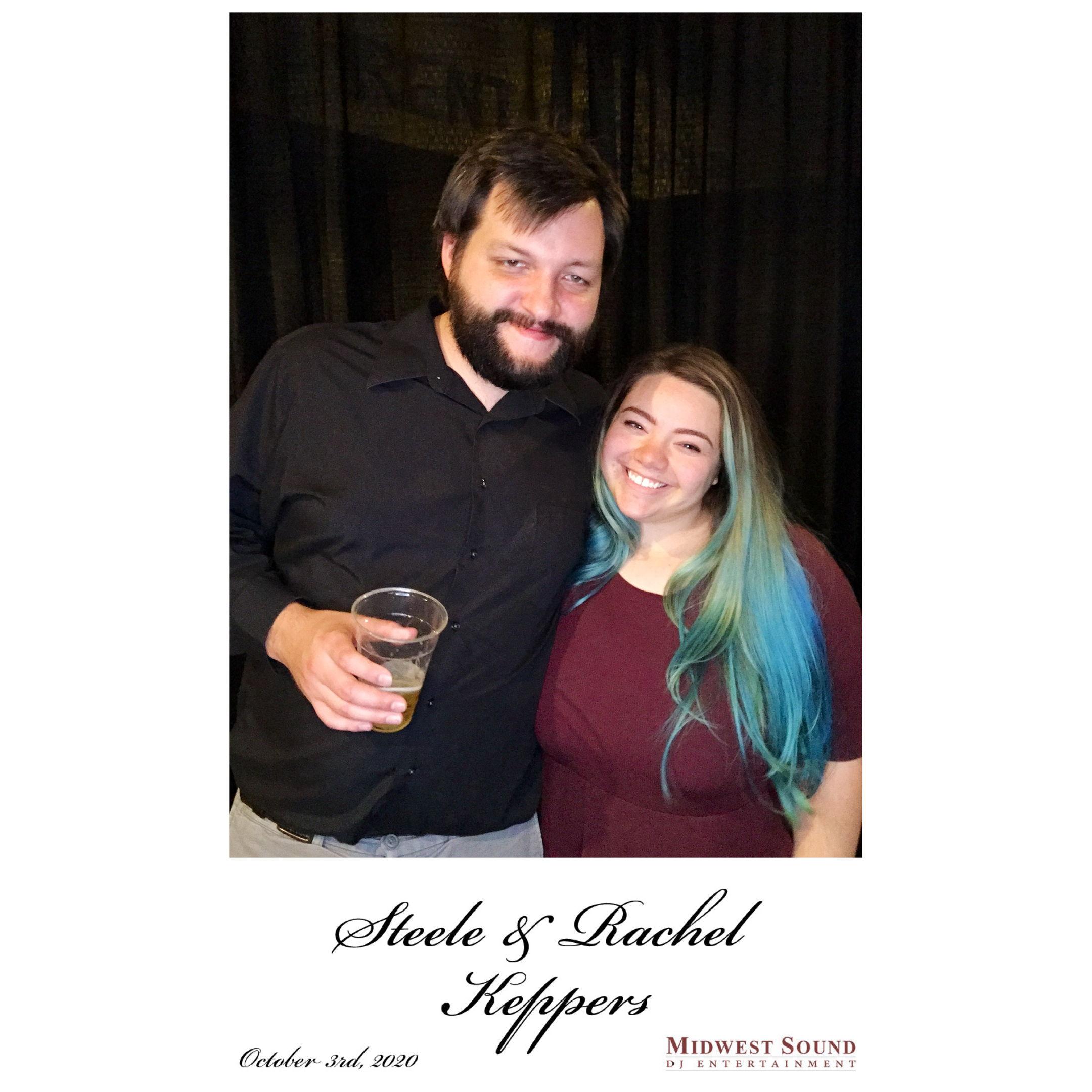 Rachel and Steele's wedding, 2020!