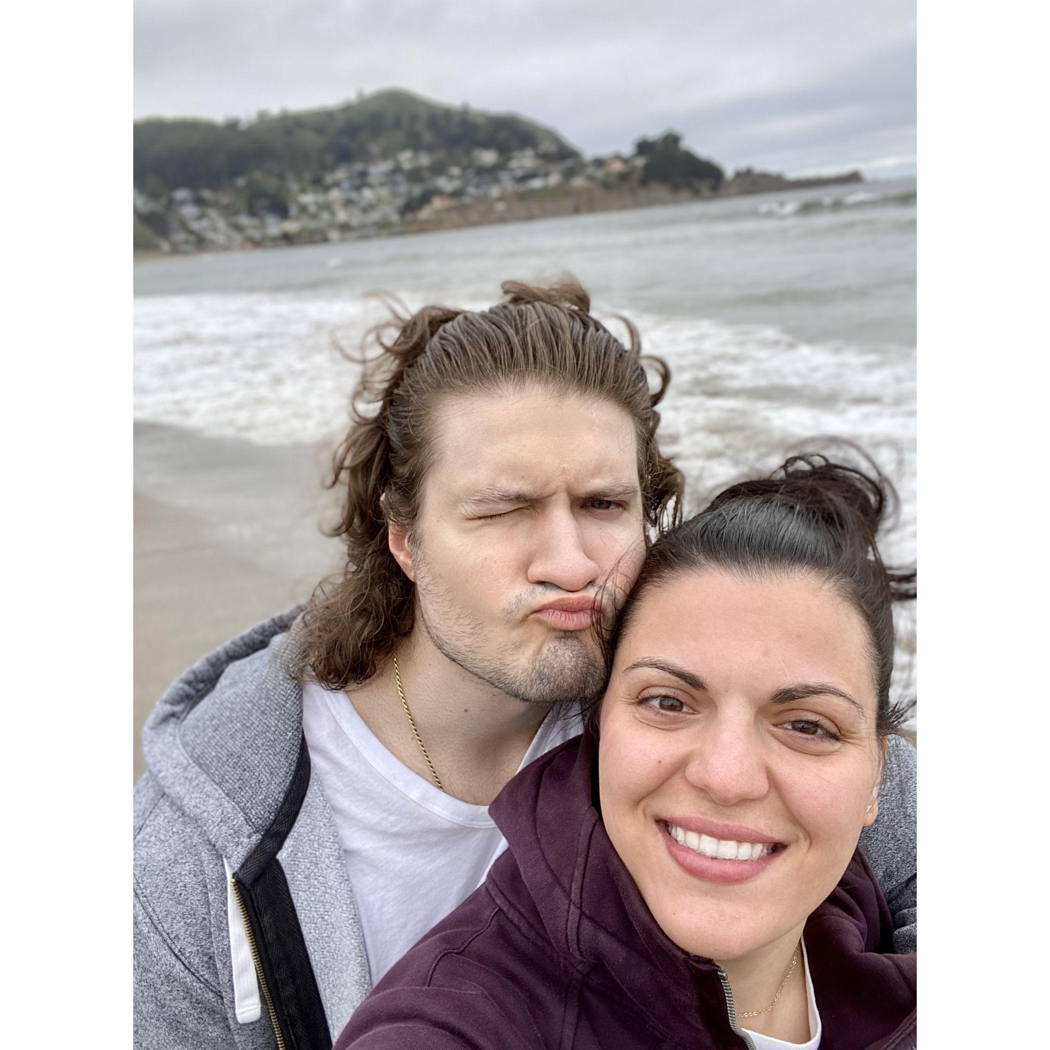 Our first 4th of July together @ Pacifica, CA – July 2021