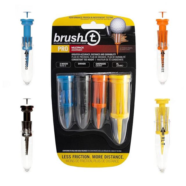 BRUSH-T Premium Plastic Golf Tees