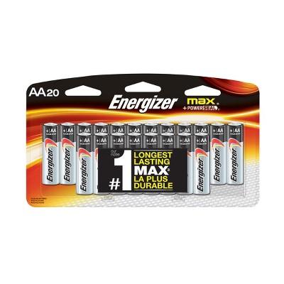 Energizer Max General Purpose Battery AA 20 ct - (E91LP-20)