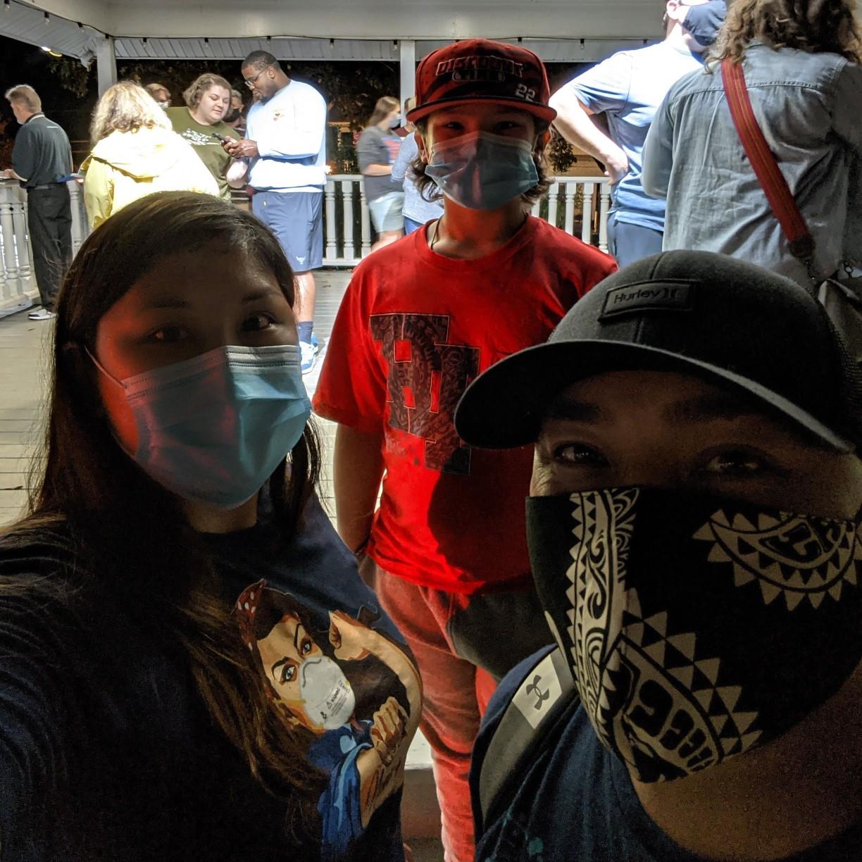 Taking Tyler on his first haunted ghost tour, Alpharetta, GA, October 2020